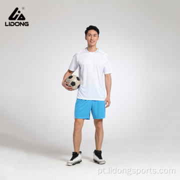 Jersey de futebol personalizado / uniforme de futebol conjunto para crianças